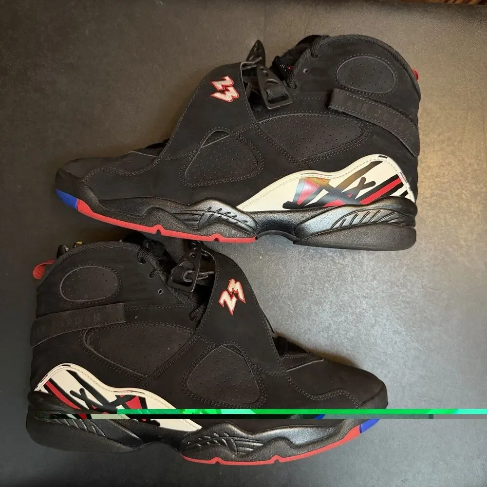 Jordan 8 Playoff Retro 2023 Release (305381-062) Size 10.5 Men Black/True Red